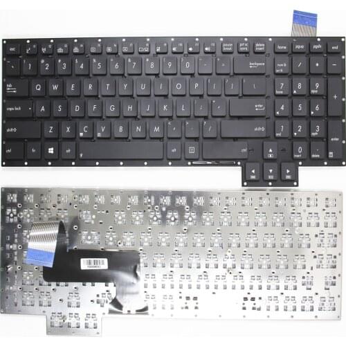 New Russian/English Keyboard for ASUS G750 G750J G750JH G750JM G750JS G750JW Latop Keyboard Black RU/US