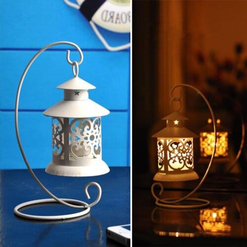 Hollow Hanging Bird Cage Candle Holder Candlestick Home Wedding Party Decor Bird Cage Candle Holder Bird romantic atmosphere