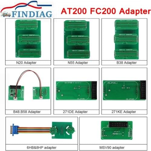 AT200 FC200 Full Set Adapters No Need Disassembly Including 6HP & 8HP / MSV90 / N55 / N20 / B48/ B58/ B38 etc