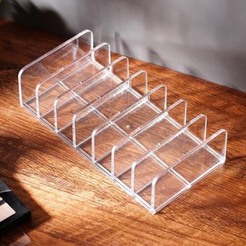 Clear Acrylic Makeup Pressed powder Tools Holder Eyeshadow Multi-layer storage Palette Box Organizer desktop Powder rack Ca X3Z0