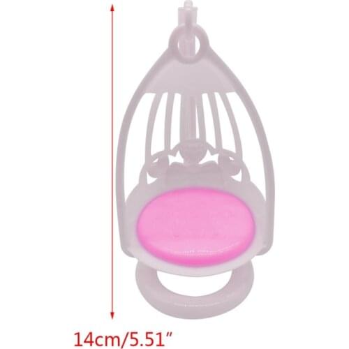 Q9QB Simulation Swing Chair Baking Decoration Miniature Swings Dollhouse Accessory Role Play Furniture Girls Favor Playsets