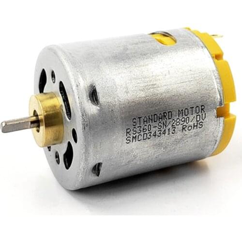 Standard RS360-SN/2890/DV Motor Electric DC 6V-12V 7.2V 9V Strong Magnetic DIY Remote Control Car Toy Ship Model Large Torque