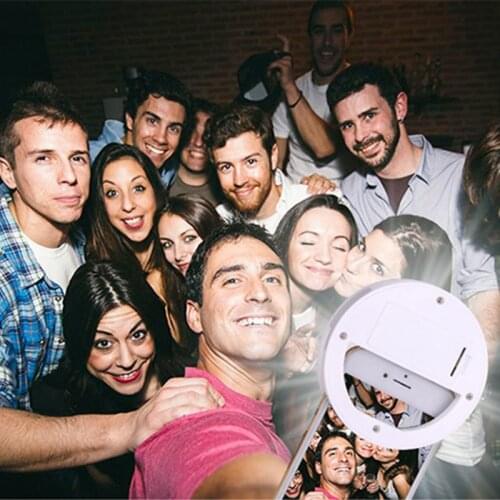 USB Led Lights Selfie Lamp Ring Makeup Novelty Lighting Decoration Mobile Phones Photo Night Light Mirror Neon Sign Selfie Ring