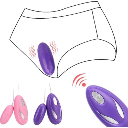 G-spot Vibrators Clitoris Stimulate 10 Frequency Vagina Massager Sex Toys For Women Remote Control Jump Egg Vibrator