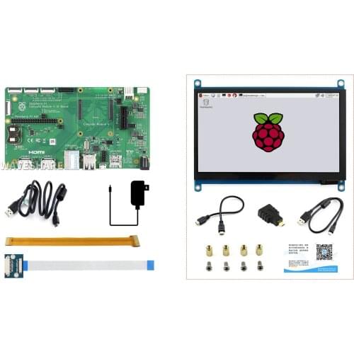 Compute Module 4 Acce B,CM4 Display accessory kit,With IO backplane,Quickly evaluate CM4, Shorten the development cycle