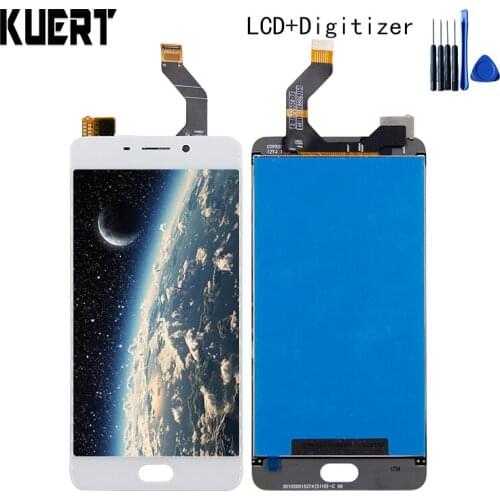 KUERT 5.5" High Quality LCD For Meizu M6 Note LCD Display Touch Screen Digitizer Glass Assembly + Frame
