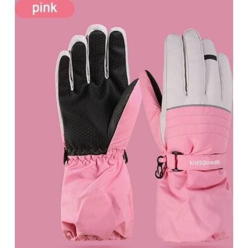 Winter Warm Gloves Ski Snow Outdoor Play Waterproof Gloves For Boys And Girls Kids Outdoor Bike Skiing Motorcycle Riding Gloves