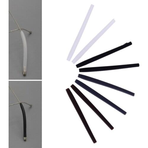 1pair Glasses Silicone Holders Hook Tip Eyeglasses Ear Grip Anti Slip Holder Spectacle Tips Non-slip, Comfortable .Easy To Use