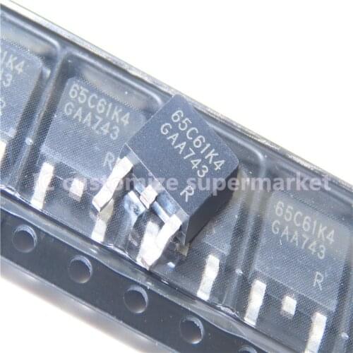 10PCS/LOT NWE 65C61K4 IPD65R1K4C6 TO-252 700V 8.3A SMD Transistor