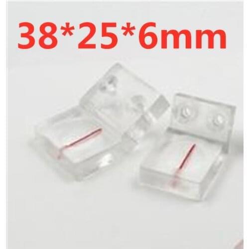 20pcs Oudondo Baoshan Xinhuada Markov LKV sliding table saw panel saw magnifying glass by plate mirror accessories 38*25*6mm