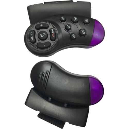 Car Steering Wheel Multimedia Portable 11-Key Controller CAR MP5 Media Multimedia Player DVD For REAKOSOUND 4' 7' Player