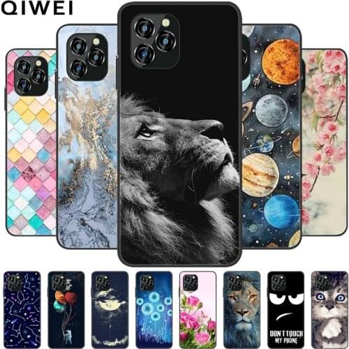 For Oukitel C21 pro Case Black Bumper TPU Soft Silicone Phone Cases For Oukitel C21 Pro Back Cover Shells Coque C 21 Pro C21pro