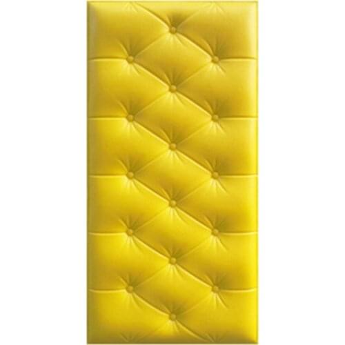 Home Decoration 3D Self-Adhesive Wall Sticker Thicken Tatami Anti-Collision Mat Childrens Bedroom Bed Upholstery