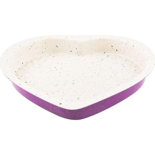 EWs Purple Cream Heart Cake Mold