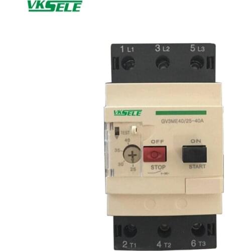 GV3-ME Series GV3-ME20 GV3-ME40 GV3-ME63 GV3-ME80 motor protection circuit breaker MPCB MCCB