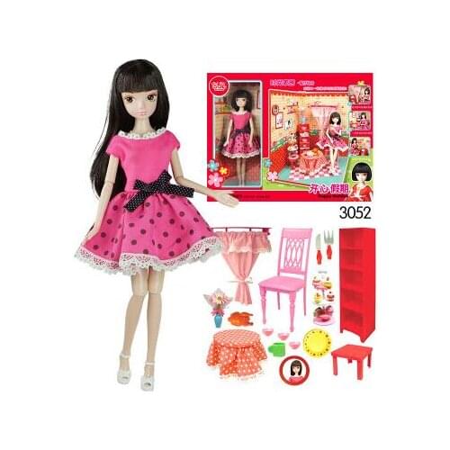 Special Offer Sale Kurhn Dolls For Girls Fashion Change Dress Suite Children Toys For Girls Toys Birthday Gift