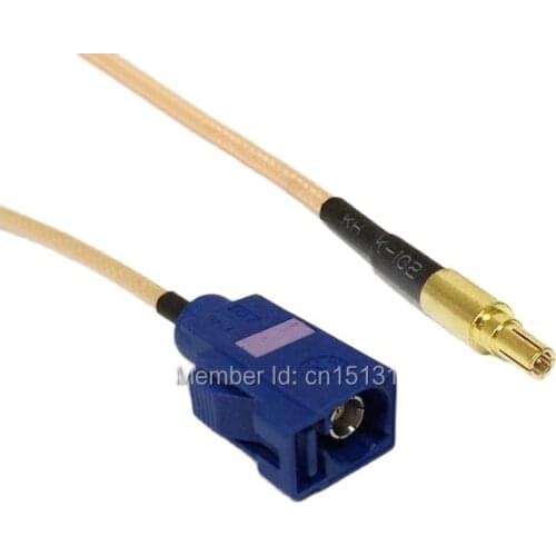 New Modem Extension Cable CRC9 To FAKRA Connector RG316 Coaxial Cable Pigtail 15CM 6"