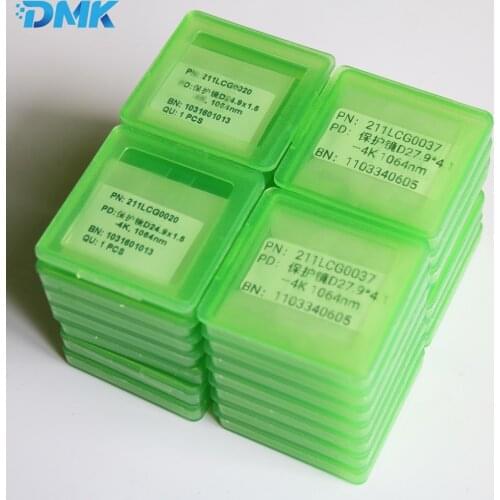 10Pieces Raytools Original Laser Cutting Protective Windows Glass 27.9*4.1 For BT210S BT240S BM109 BM111 BM114 BM115