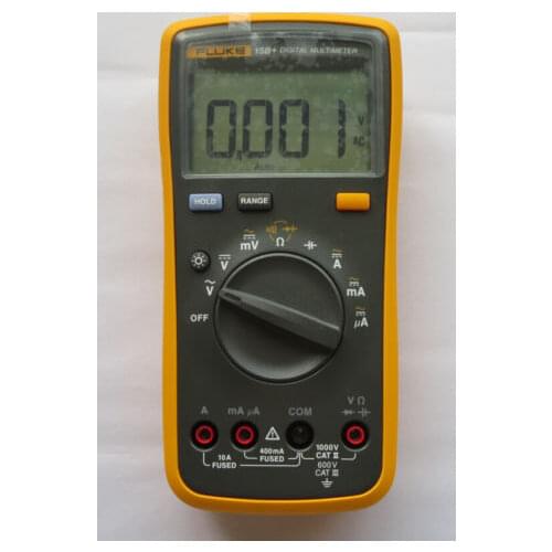 Fast arrival Original FLUKE 15B+ F15B+ Auto Range Digital Multimeter with free carrying bag
