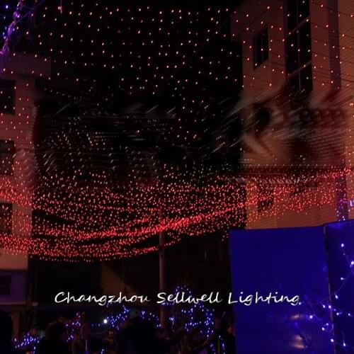 Great!led Festival Light Star Decoration 30m Red Led Star Lamp H134