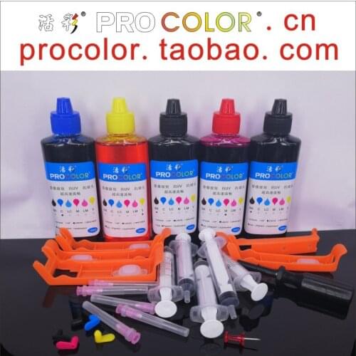PGI 280BK 280 s Pigment CLI281 281 XL Dye ink refill kit for Canon PIXMA TR 8520 7520 TS6120 TS6220 TS9521C TS702 TS6120 Printer
