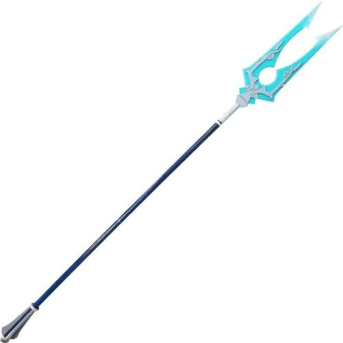 Hot Game Genshin Impact Kamisato Shogun Baal Cosplay Spear Catch props for Halloween Fancy Stage Performance Props