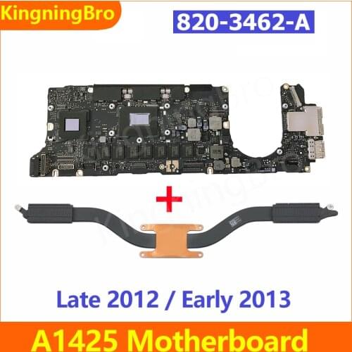 Original Laptops i5 i7 Logic Board For Macbook Pro Retina 13" A1425 Motherboard 820-3462-A Late 2012 Early 2013