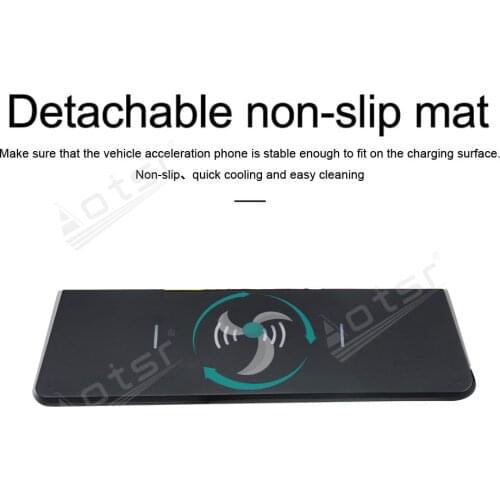 QI Wireless Charge Special On-Board Charge Phone Charge Panel Android For BMW X3/X4 2014 2015-2018 Car Non-slip Car Accessories