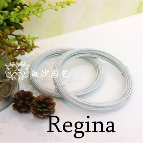 Free Shipping, 2.0 mm x 9 M DIY plastic coated wire grids grids not expensive climbing line white disk, Garden Supplies