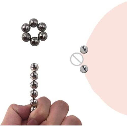 Female Breast Massage Nipple Clamps Orbs Clit Women Nipple Masturbator G Spot Nipples Orb Ball Stimulators Adult Game Sex Toys