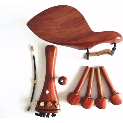 1 Sets of Fine Rosewood 4/4 Violin Parts,violin Parts accessories