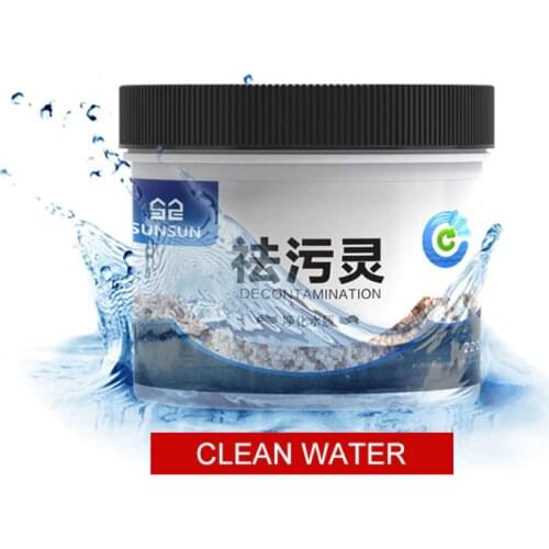 Aquarium Water Purifying Decontamination Revert water,Adsorb harmful pollutant,Remove yellow water bad smell,Stop algae for fish