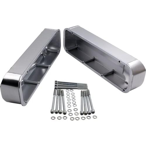 Aluminum Engine Valve Rocker Covers Stain Finish for Ford BBF 429 460 Big Bloc