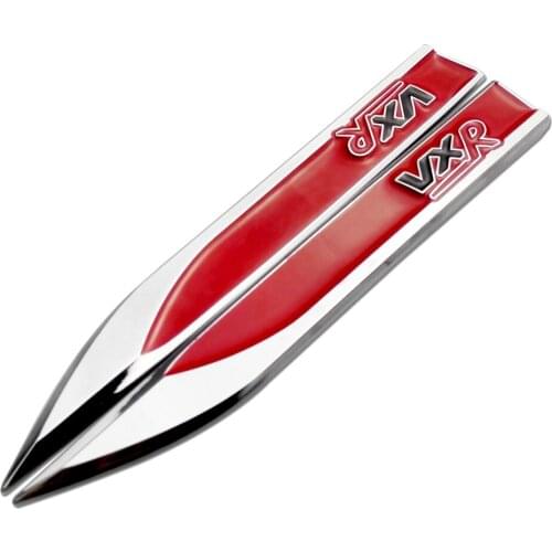 Auto Accessories Metal Car Side Emblem For Vauxhall Insignia Astra Vectra Zafira Corsa Mokka Meriva VXR8 VXR Sticker Badge Decal
