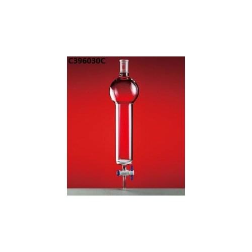C396030Csynthware,Column, Chromatography with reservior, Fritted Disc, Column O.D:60mm, Column I.D.:53mm, Effective Length:305mm