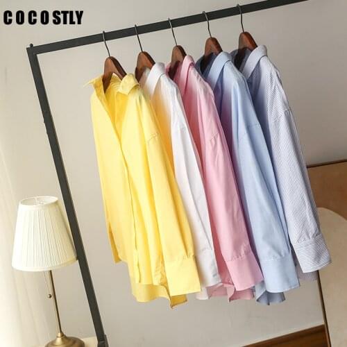 COCOSTLY Womens Office Shirts