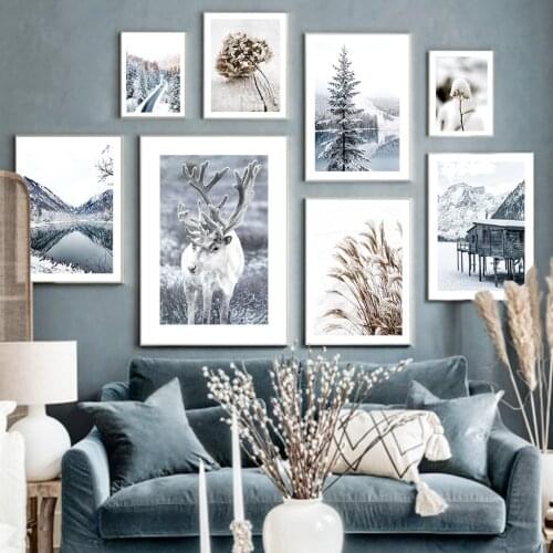 COLOR MOON Wall Posters