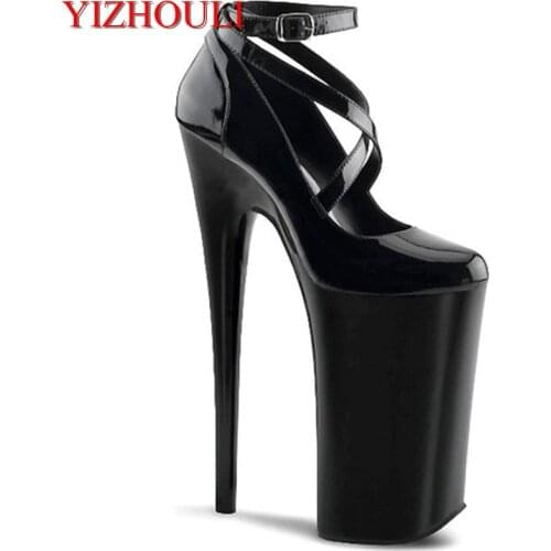20cm European and American high heels, nightclubs sexy stiletto heels, watertight Dance Shoes