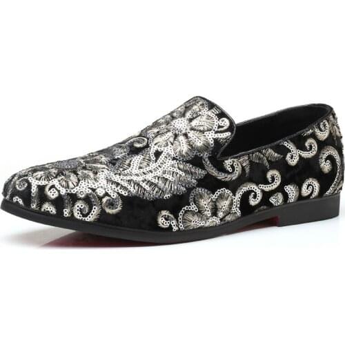 2019 men formal shoes party designer wedding social elegant luxury male dress shoes big size 38-48 zapatos de vestir A3-16