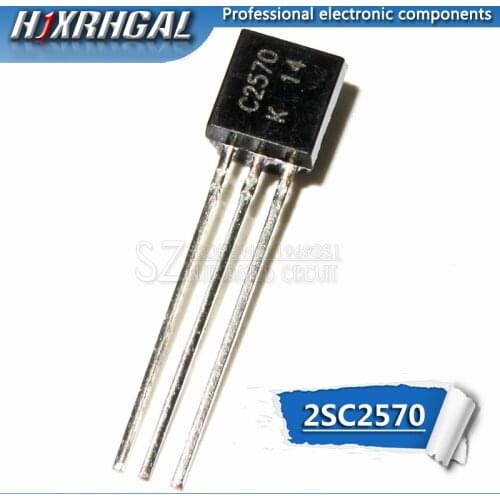 Free shipping 10pcs/lot 2SC2570 TO-92 Transistor-line large p high current new original