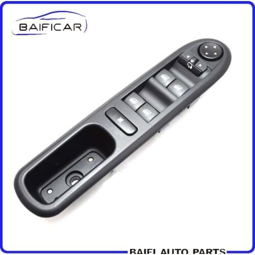 Baificar Brand New Genuine Electric Window Switch Control Panel 6554.ER 96468704XT For 2004-2010 Peugeot 407 SW