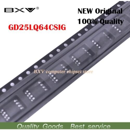 5pcs GD25LQ64CSIG 25LQ64CSIG GD25LQ64 25LQ64 SOP-8 New original