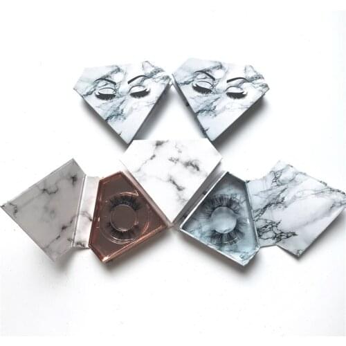 New Lash Packaging Wholesale Empty Lashes Packaging Boxes 25MM Mink Lashes Case eyelash packaging Diamond flash makeup