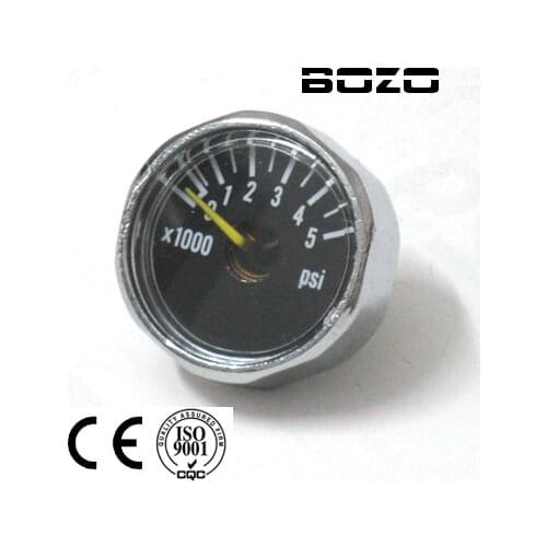Pcp airsoft paint equipment 5000psi Paintball Micro Gauge New