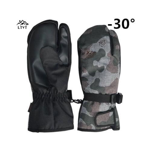 LTVT Brand Women/Mens Ski Gloves Snowboard Gloves Motorcycle Riding Winter NEW Gloves Waterproof Unisex Snow Gloves