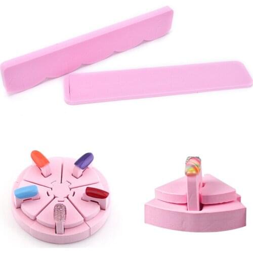 Finger Rest Holder Stand for Airbrush Nail Art Gel Polish Manicure Home Salon Women Beauty Tools 1 Set
