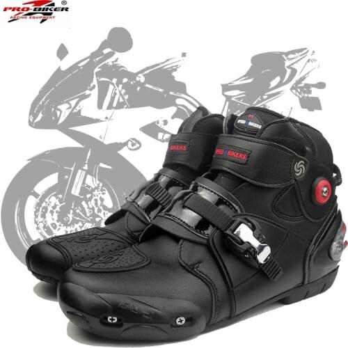 Professional motorcycle boots, motocross racing boots, waterproof driver protection boots, motorcycle shoes A9003