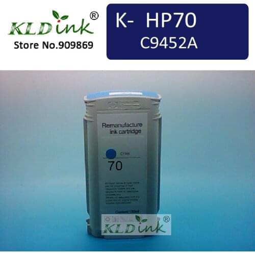 Compatible HP70 C9452a Cyan ink cartridge for Z2100 Z3100 Z3200 Z5200 printer
