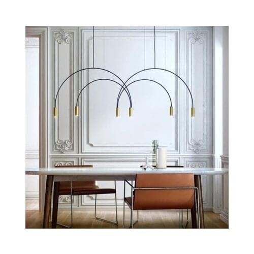 Modern led light hanging lights chandelier kitchen dining bar kitchen fixtures bedroom hanging lamp dining room light