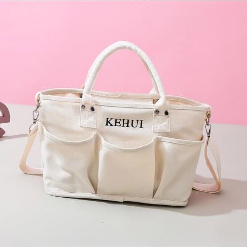 Large Capacity Canvas Handbags for Women Casual Brand Designer Ladies Tote Big Candy Animal Crossbody Bag Female Bear Weekender